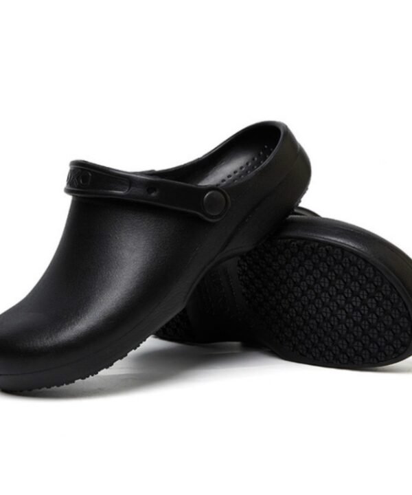 Kitchen Chef Shoes Food Service Non-slip Water-proof Oil-Proof Slippers, 36, 37, 38, 39, 40, 41, 42, 43, 44