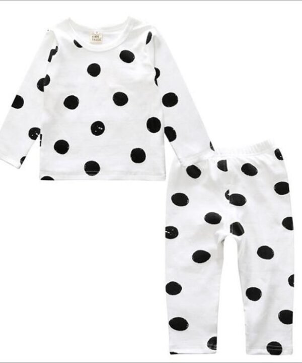 Children Cartoon Cotton Underwear Care Belly Pajamas Set, S, M, L, XL, XXL