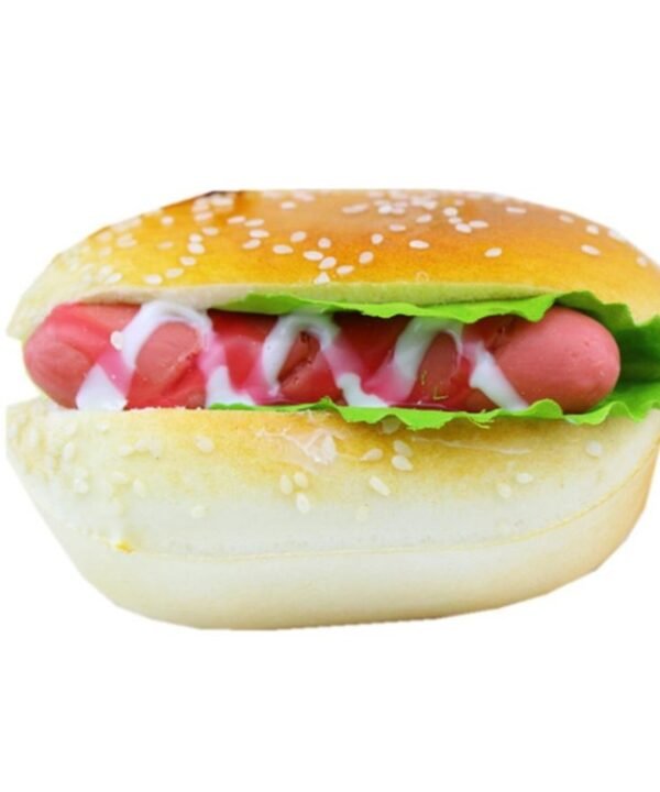 Cute Hamburger Squishy Slow Rising Cream Scented Decompression Toys Decoration Squeeze Children Toy, Cute Hamburger