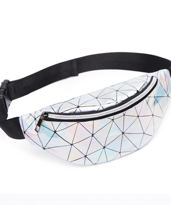 Fashionable Unisex Chest Bag Fanny Pack Waist Bag Waterproof Laser Bags