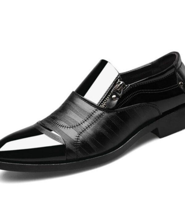 Men Business Dress Pointed Toe Slip-On Shoes, 38, 39, 40, 41, 42, 43, 44, 45, 46, 47, 48