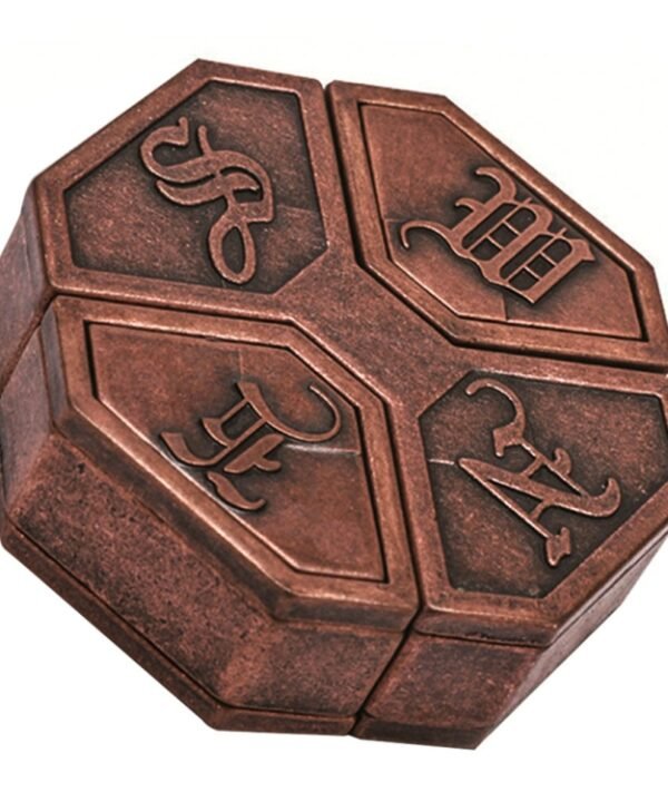 Magic Zinc Alloy Unlocks Nostalgic Adult Children Educational Toys High IQ Box, Gossip Lock