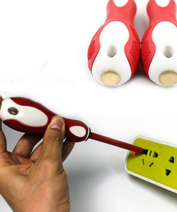 100-500V Dual-use Test Pencil Electronic Test Pencil Multi-function Electrician Screwdriver Electric Pen