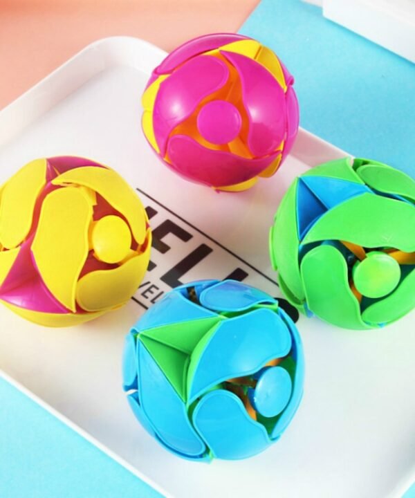 Creative Hand Throwing Color Changing Ball Transformation Telescopic Deformation Ball Magic Props Educational Children Toys, Magic Ball