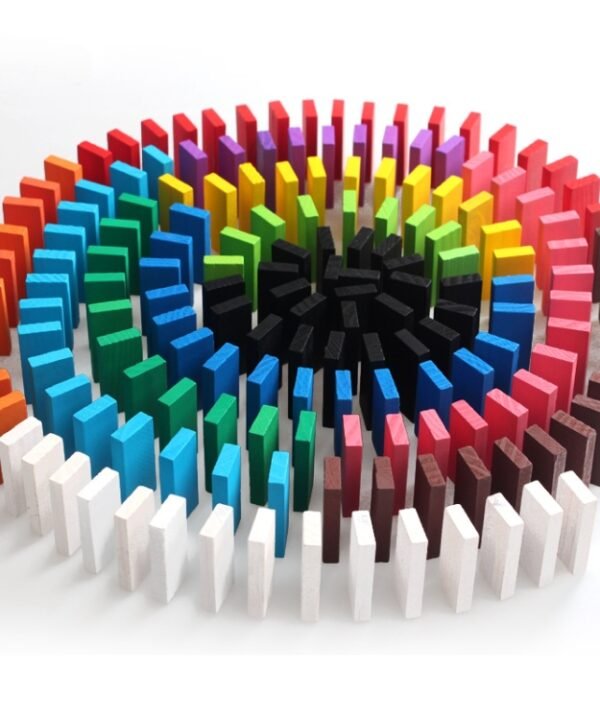 120 PCS / Set Building Blocks Competition Puzzle Early Education Wooden Toys for Children Adult, 120pcs 10 Colors, 120pcs 12 Colors