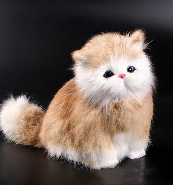 Simulation Animal Model Simulation Plush Cat Toy Will Be Called Cat