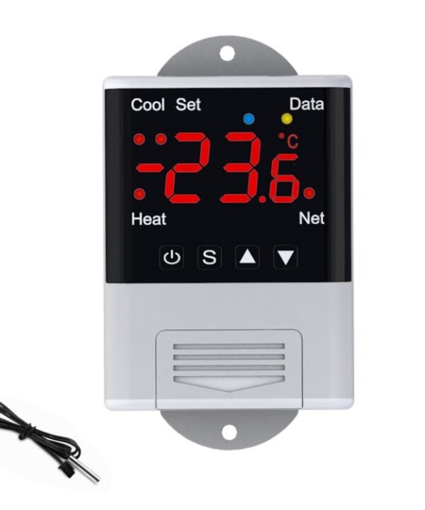 WiFi Intelligent Aquarium Fish Tank Hatch Central Air Conditioning Temperature Controller, DTC-1201 NTC Sensor, DTC-2201 18B20 Sensor