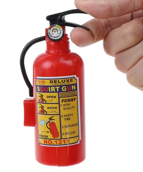 2 PCS DIY Water Gun Small Spray Plastic Fire Extinguisher Children Toys, 2 PCS DIY Fire Extinguisher