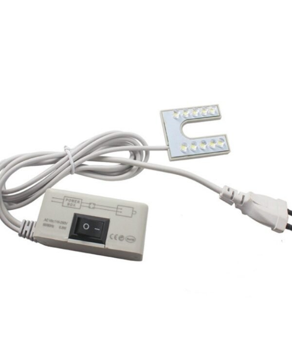 LED Sewing Machine Light U-shaped Bright Magnet Work Energy Saving Light, EU Plug, US Plug