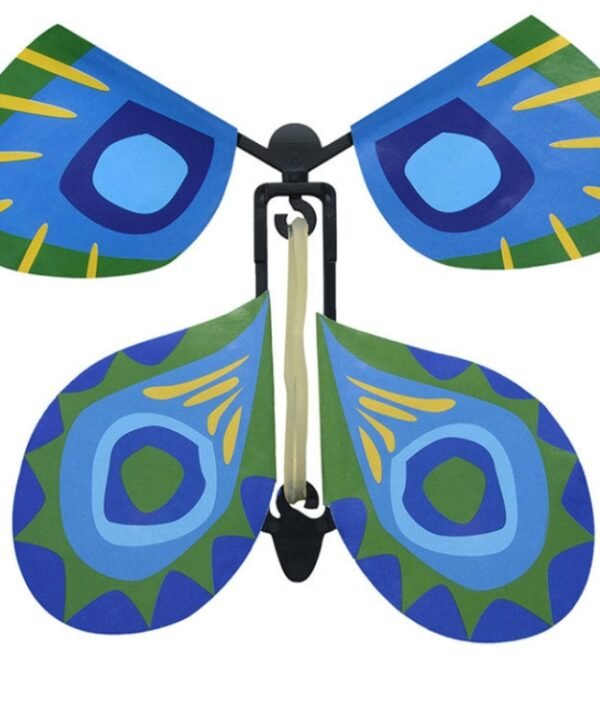Magic Science Novelty Flying Butterfly Toy Magic Props, Blue, Yellow + Blue, Violet, Blue + Violet