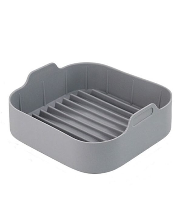 Air Fryer Silicone Grill Pan Accessories, Square 20.5 cm, Round 22 cm, Round 19 cm, Round 16 cm