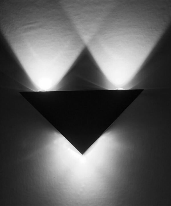 LED Triangle Wall Light Interior Corridor Aisle Lights, 9W