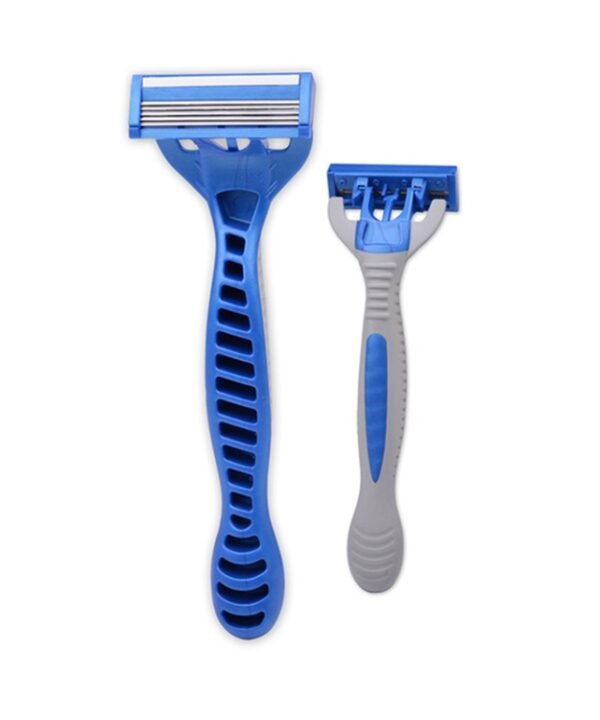 1 Set Five-layer Stainless Steel Men Disposable Manual Razor Induction Rotary Cutter Head
