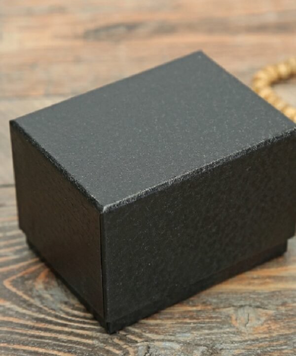 Litchi Texture Watch Box Jewelry Gift Box Earring Necklace Jewelry Watch Packaging Box, Red, Black, Blue