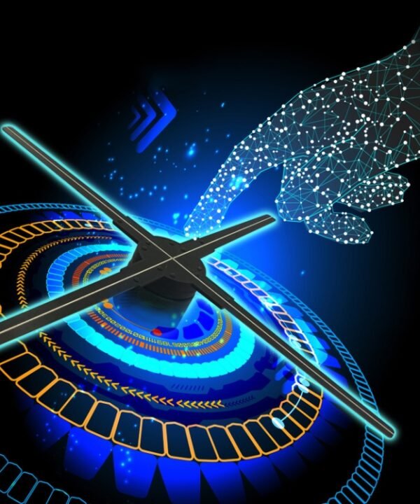 KY-4 WIFI Holographic 3D Fan Shape LED Advertising Machine, Resolution: 1024 x 638 Pixels, 56CM US Plug, 65CM US Plug, 56CM AU Plug, 65CM AU Plug, 56CM UK Plug, 65CM UK Plug, 56CM CN Plug, 65CM CN Plug