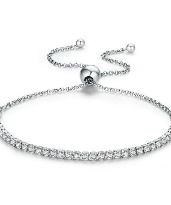 Affectionate S925 Sterling Silver Bracelet Adjustable Women Bracelet