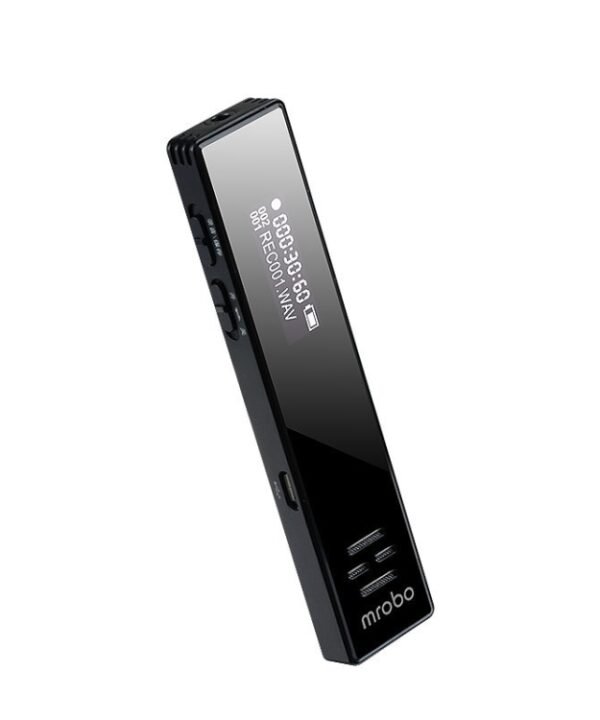 MROBO A10 Professional Voice Recorder HD Noise Reduction Student MP3 Color Screen Player, 8GB, 16 GB