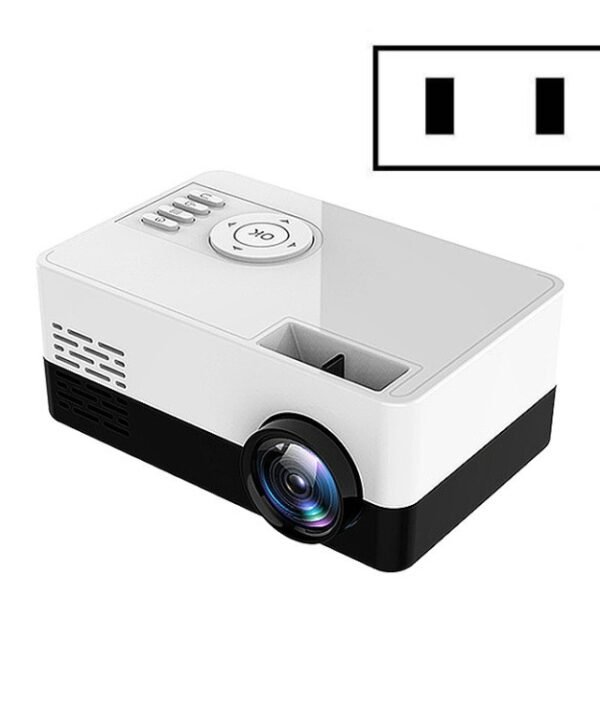 S261/J16 Home Mini HD 1080P Portable LED Projector, Support TF Card / AV / U Disk, US Plug, EU Plug, UK Plug, AU Plug