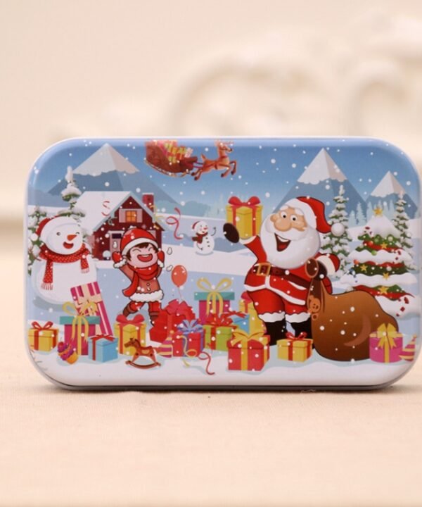 4 PCS Christmas Wooden DIY Gift Children Handmade Santa Claus Puzzle Toy, Snow, Fireplace, Bedside, Classroom