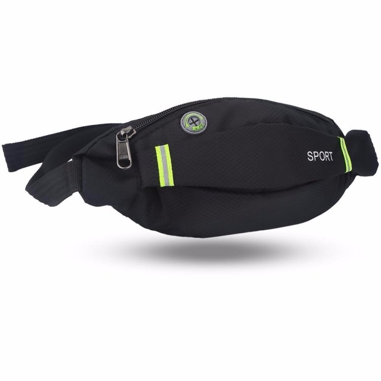 Men Women Running Waist Bag Sport Pack Cycling Bag Belt Fanny Waist Pouch Outdoor Travel Racing Hiking Gym Fitness Money Purse, TBD047710501A, TBD047710501B, TBD047710501C - Image 2