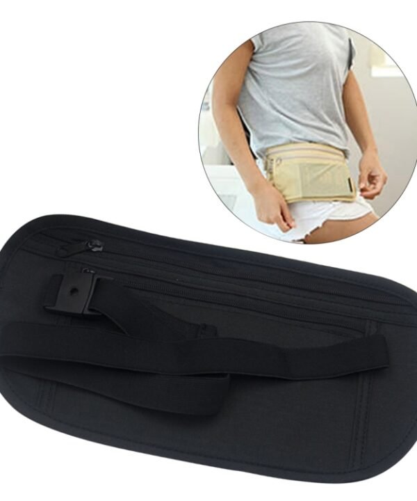 5 PCS Multifunctional Outdoor Waist Belt Bag Travel Anti-theft Invisible Phone