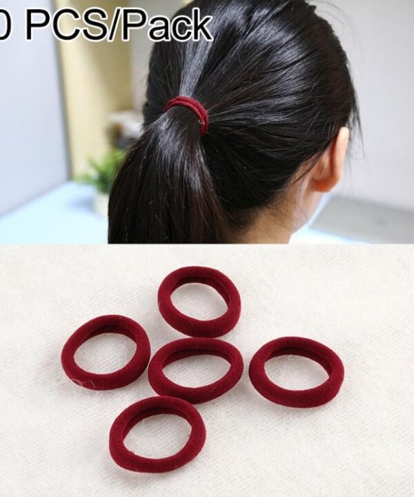 20pcs / Pack Girls Kids Rubber Bands Ponytail Holder Elastic Hair Bands