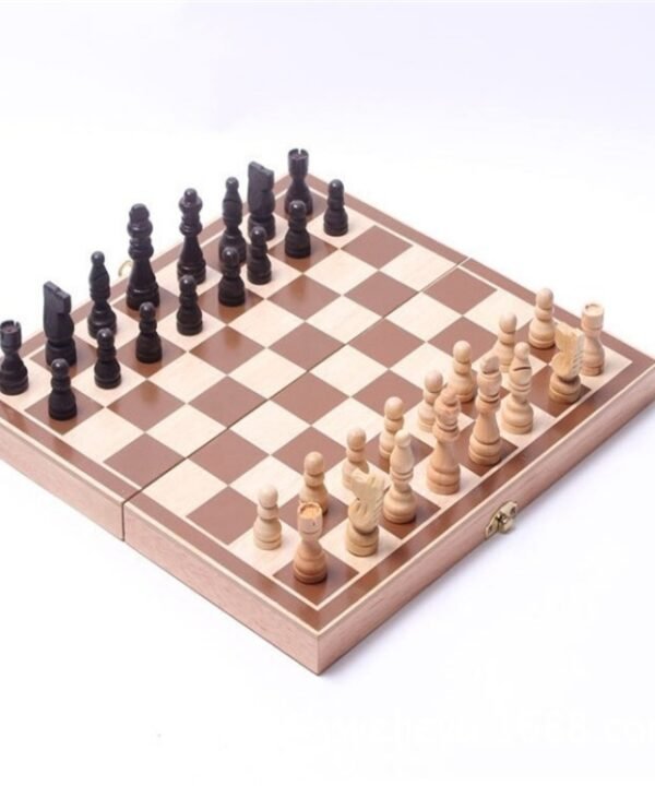 Wooden Folding Chess Board Game