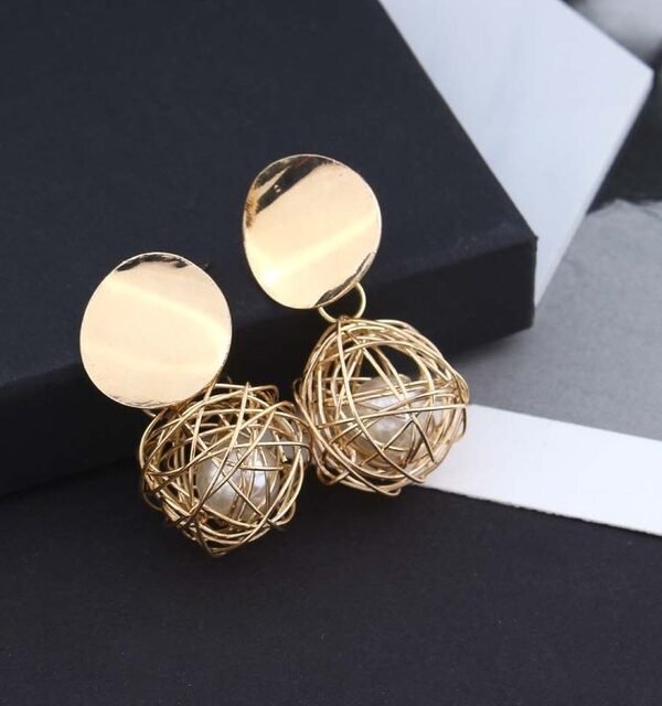Ball Geometric Earrings For Women Hanging Dangle Earrings Drop Earrings