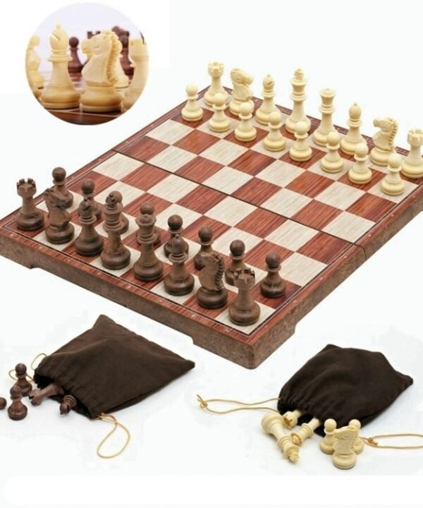 Wooden Folding Chess Board Game