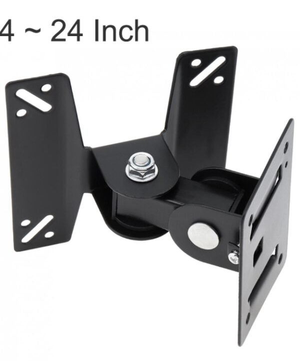 Universal Rotated TV PC Monitor Wall Mount Bracket for 14 ~ 24 Inch LCD LED Flat Panel TV with 180 degrees around the pivot