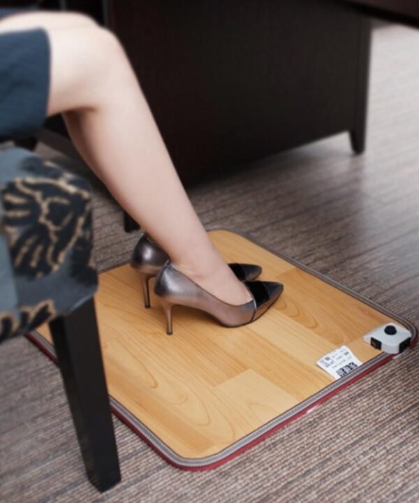 50x30cm Feet Warmer Electric Artifact Plug Heating Mat Office Heating Pad Warm Feet Thermostat