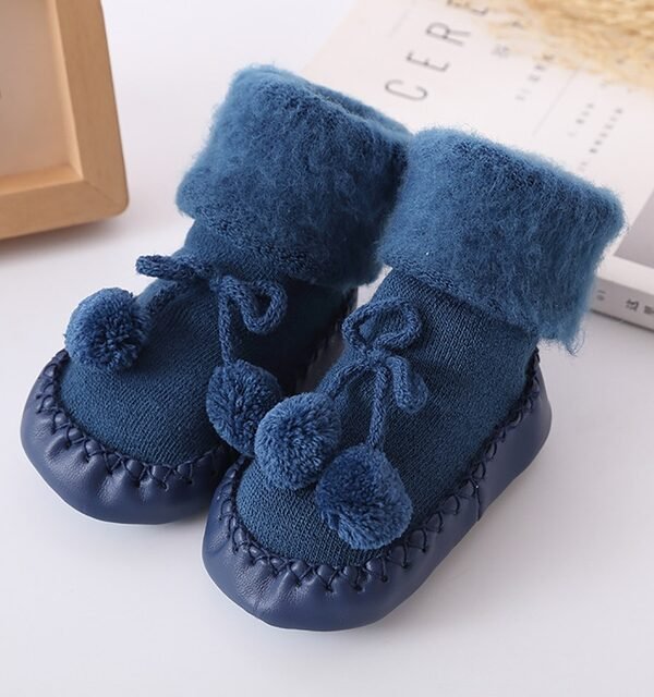 Winter Baby Warmer Floor Socks Anti-Slip Baby Step Socks, 11cm, 12cm, 13cm, 14cm