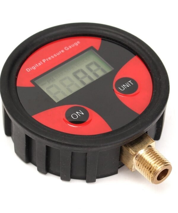Automobile Tire Pressure Dial Measuring Instrument Digital Display Regulating Throttle Valve