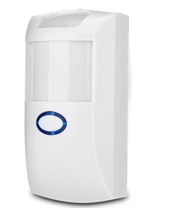 CT60 PIR2 Wireless Infrared Detector Human Body Motion Sensor Wall-Mounted for Smart Home Security Alarm Smart Remote (EU Plug)