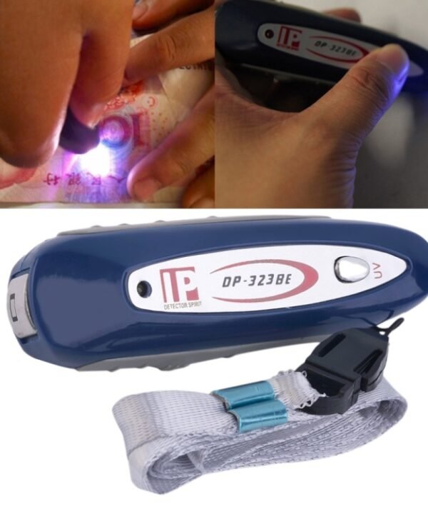 2 in 1 Mini Magnet Testing Pen & UV Light Currency Money Counterfeit Detector
