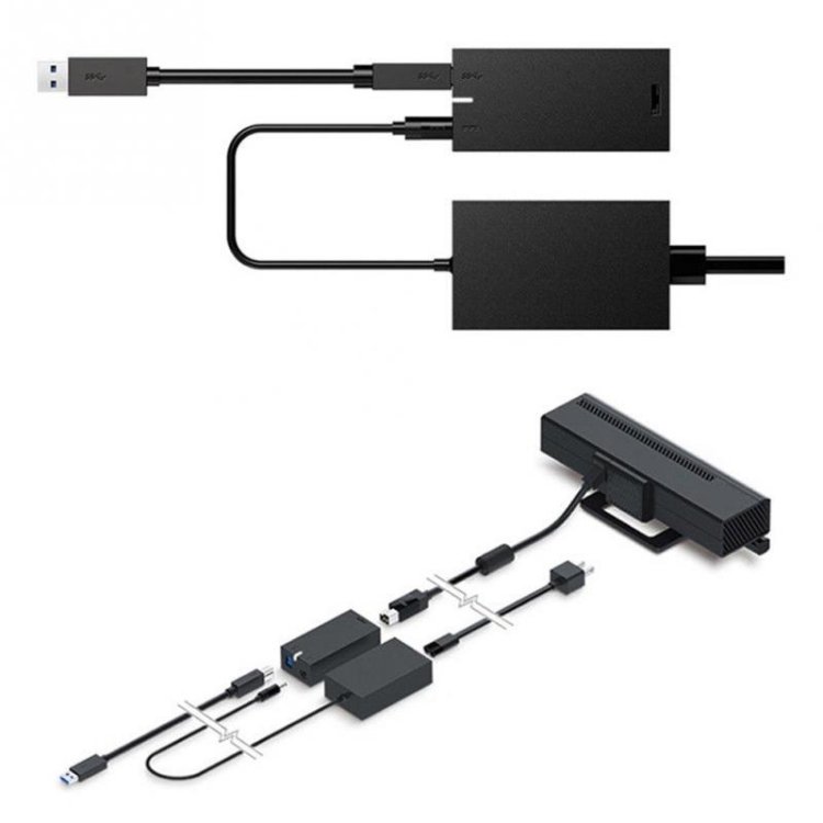 Kinect 2.0 Sensor USB 3.0 Adapter for Xbox One S Xbox One X Windows PC, US, EU, US to UK plug - Image 4