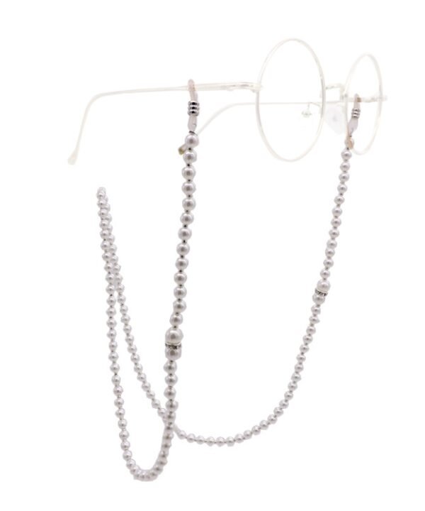 Pearl Glasses Chain Anti-slip Artificial Pearl Chain Glasses Rope