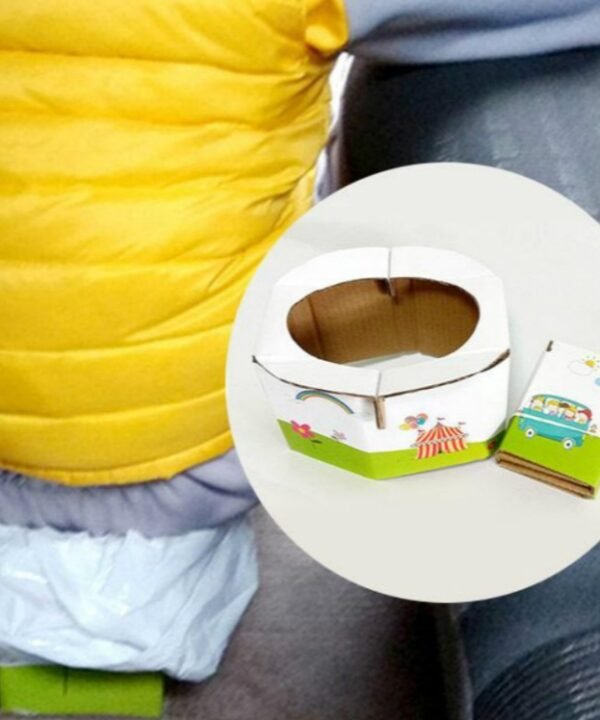 Portable Travel Urine Bag Emergency Mobile Mini Toilet Folding Potty