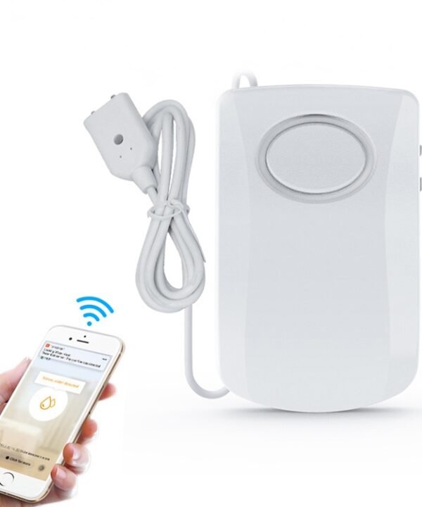 130dB Water Leakage Alarm Detector Sensor Detection Flood Alert Overflow Home Security Alarm System