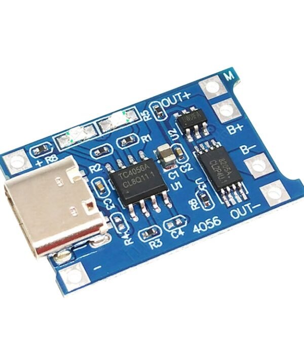TP4056 USB-C / Type-C Combo Protection Charging  1A Lithium Battery Charging Board Module