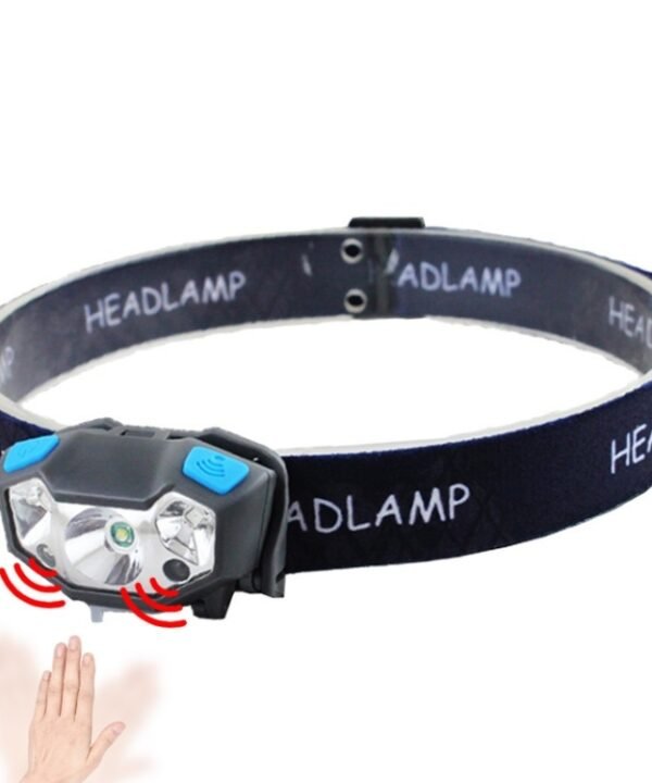 Usb Rechargeable Waterproof Sensor Headlight Outdoor Fishing Light