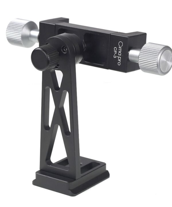 CP-3 Rotating All Metal Tripod Fixing Clip Mobile Phone Live Brackt for 4.5-7.3 inch Phones