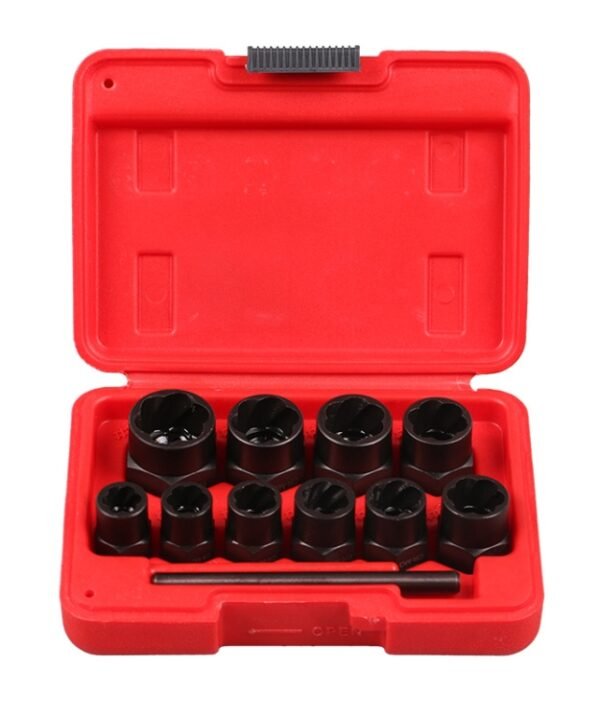 11 In 1 Damaged Nut Removal Tool Anti-Corrosion Sliding Thread Nut Extractor