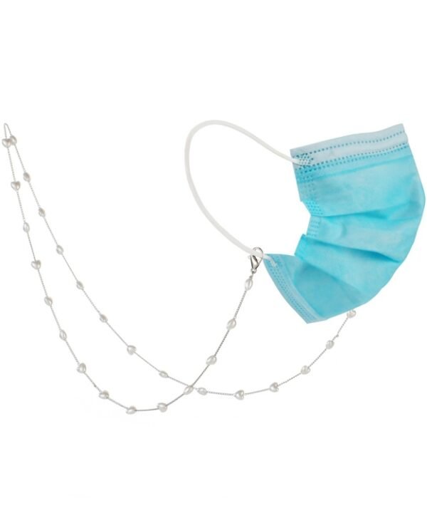 Mask Lanyard Love Pearl Anti-Lost Mask Lanyard Hanging Neck Glasses Chain