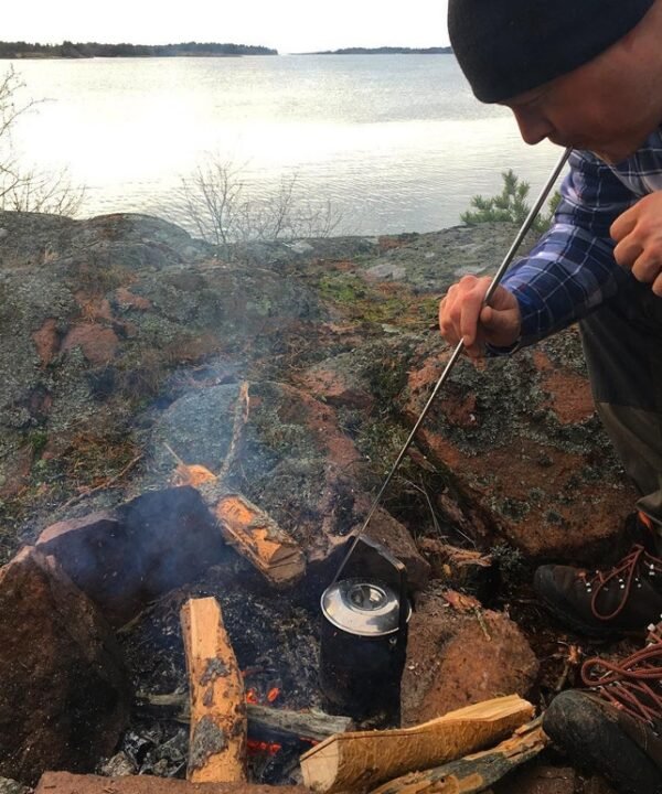 Camping Survival Blow Fire Tube Emergency Fire Starting Retractable blowpipe
