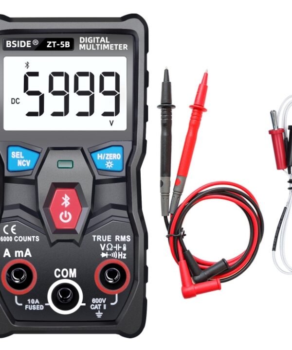 BSIDE ZT-5B Smart Bluetooth 6000 Words Automatic Range Digital Multimeter