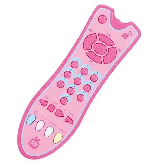 Simulated Music TV Remote Control Early Educational Toys Electric Learning Machine Baby Toy