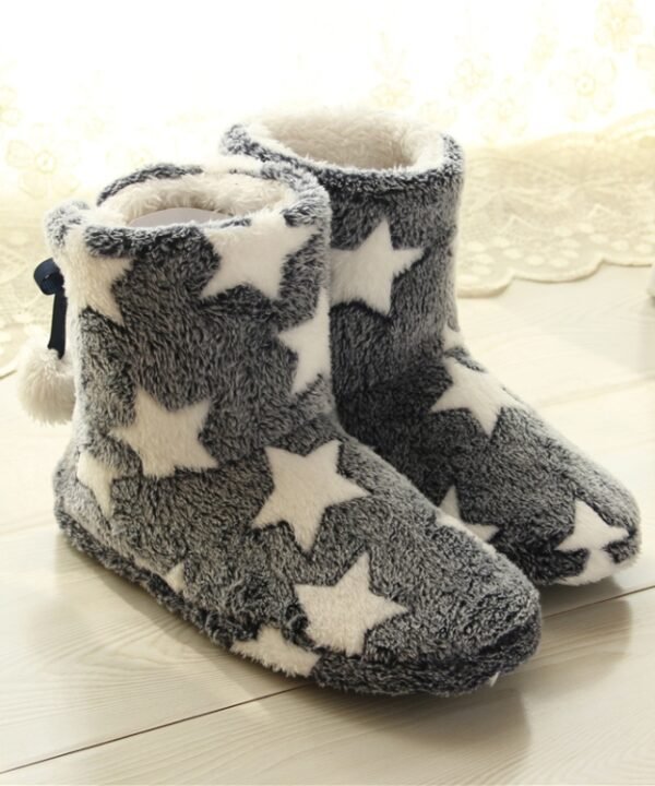 Winter Thick Bottom Home Boots Cotton Slippers For Women, 36-37, 38-39, 40-41