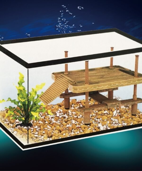 Large Amusement Park Turtle Sunbathing Platform Floating Island Turtle Tank Tandscape