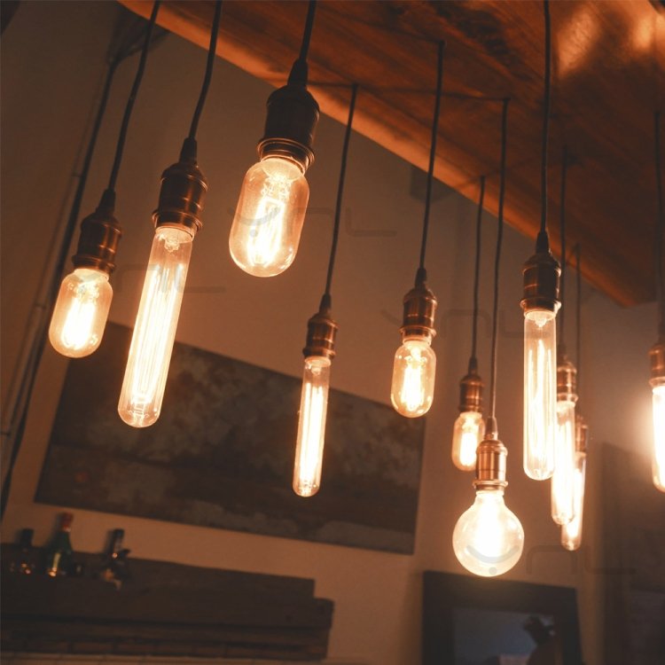 E27 40W Retro Edison Light Bulb Filament Vintage Ampoule Incandescent Bulb, AC 220V, A19 Spirai, G80 Spirai, G80 Filament, G95 Spirai, G95 Filament, ST64 Spirai, ST64 Christmas tree, ST64 Filament, T10 Filament, T185 Filament, T45 Spirai, T45 Filament - Image 7
